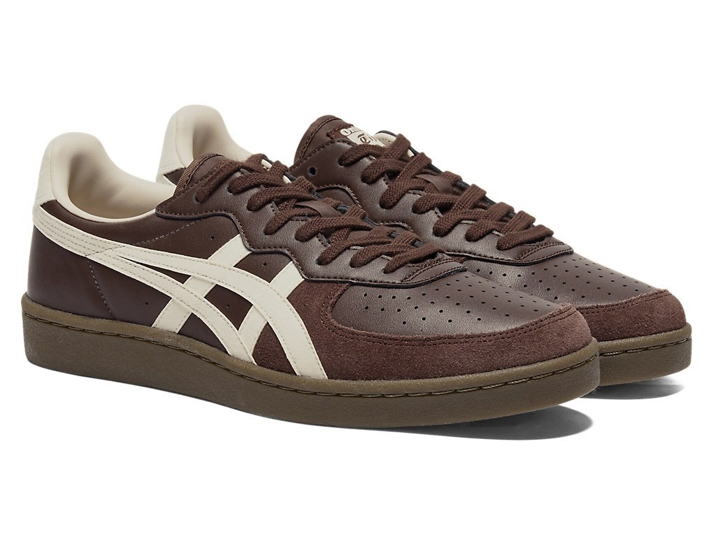 Onitsuka Tiger GSM 1183A353 200 DARK BROWN CREAM | eBay