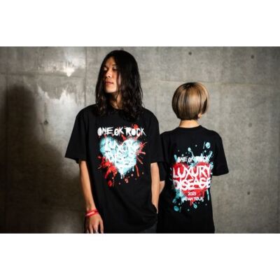 ONE OK ROCK 2023 LUXURY DISEASE JAPAN TOUR Official T-shirt Type-D