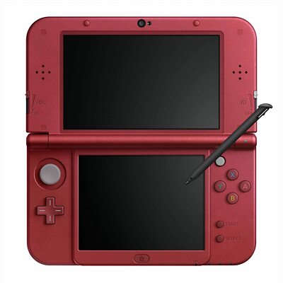 New Nintendo 3DS LL Metallic Red Region JP 4902370529883| eBay