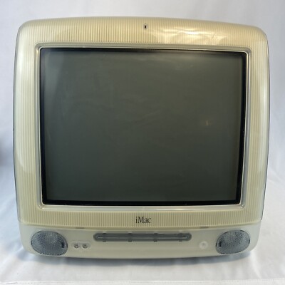 1999 Apple iMac G3 graphite- 400 mHz/512K L2/128MB/13 GB/DVD/56K