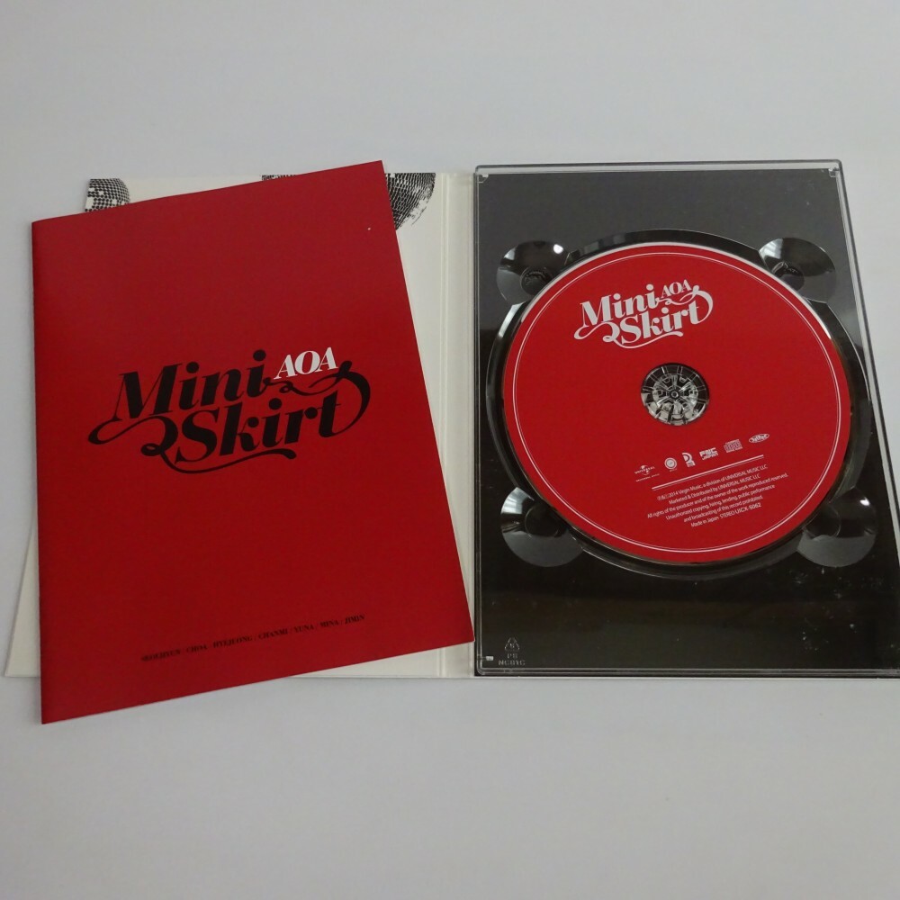 AOA Mini Skirt Type B JAPAN CD + PHOTOBOOKLET | eBay