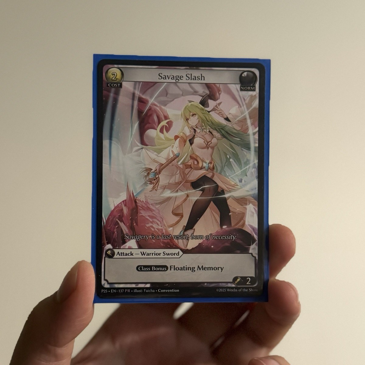 AX 2025 PROMO Savage Slash ANIME EXPO 2025 NM Grand Archive | eBay