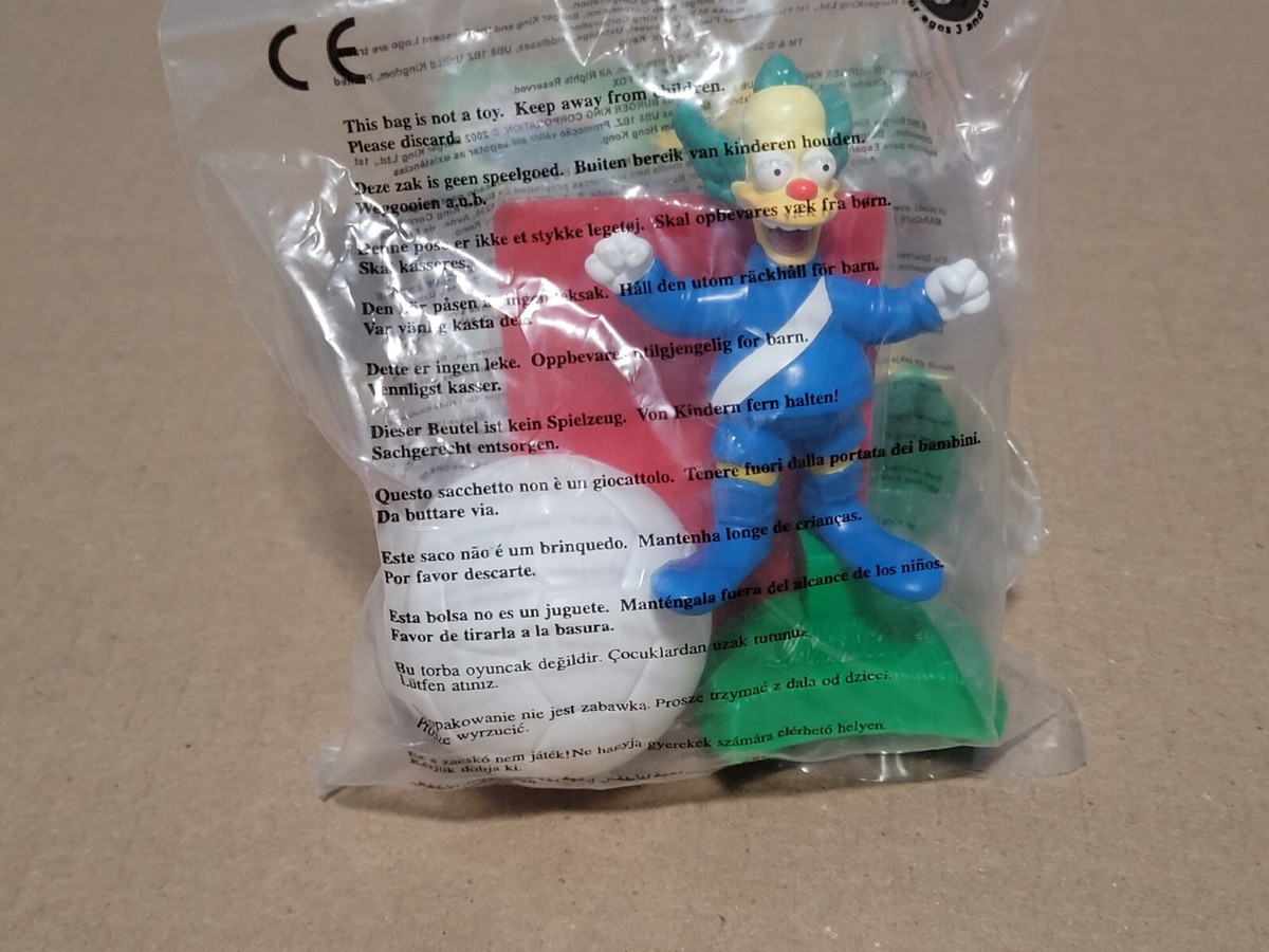 Simpsons Soccer Burger King Kids Toys, Complete Set Of 10 | eBay