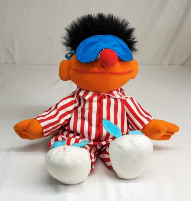 Vintage 1996 Tyco Sesame Street SING & SNORE ERNIE Singing Talking