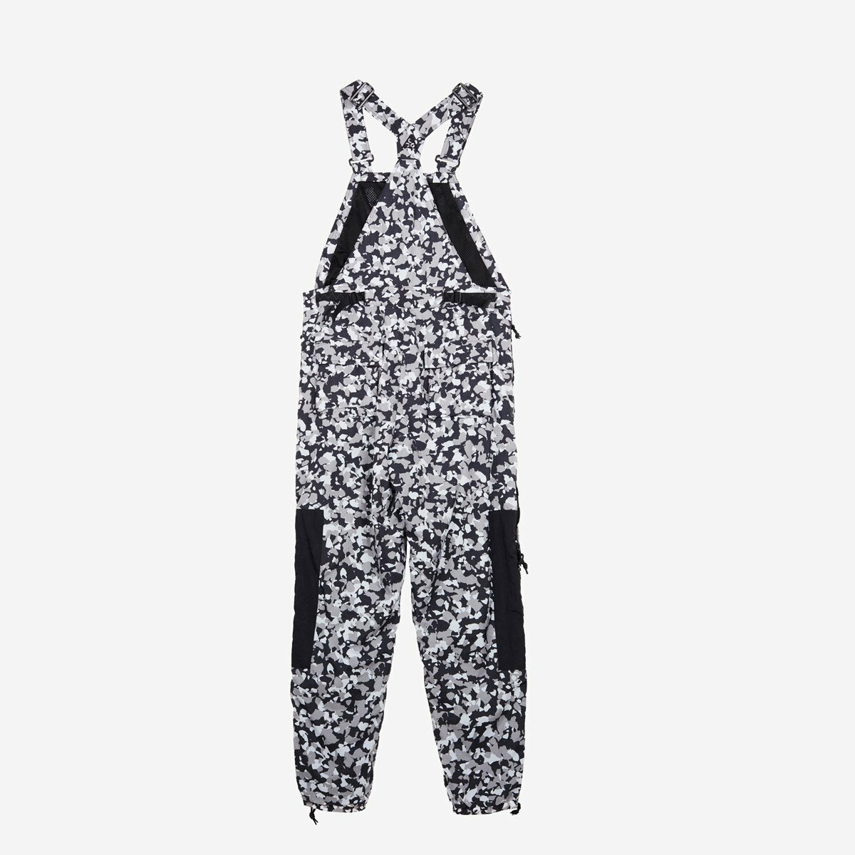 $180 Nike NRG ACG Woven Overall Camo Print Black White Grey CI0417