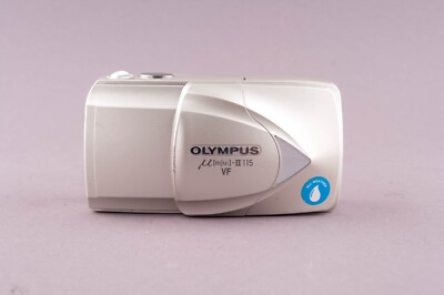 Olympus Mju II Zoom 115 VF Panorama 35mm Point & Shoot Film Camera