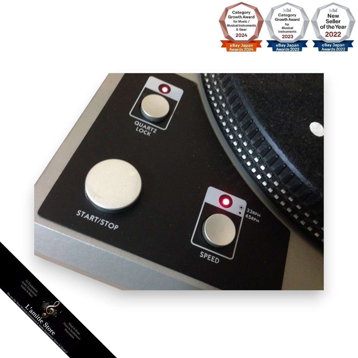 Vestax PDX-a1 DJ Turntable Analog Record Player Direct Drive PDXA1