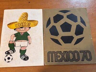 1970 MEXICO FIFA WORLD CUP Juanito MASCOT LARGE DECAL IN ORIGINAL