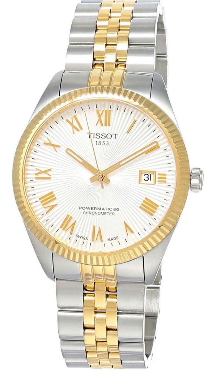 Tissot Ballade COSC Automatic 39MM Silver Dial Two-Tone Watch T156