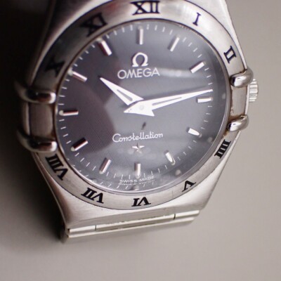 OMEGA Logo Constellation 6552/864 Ladies Wrist Watch 25mm ST