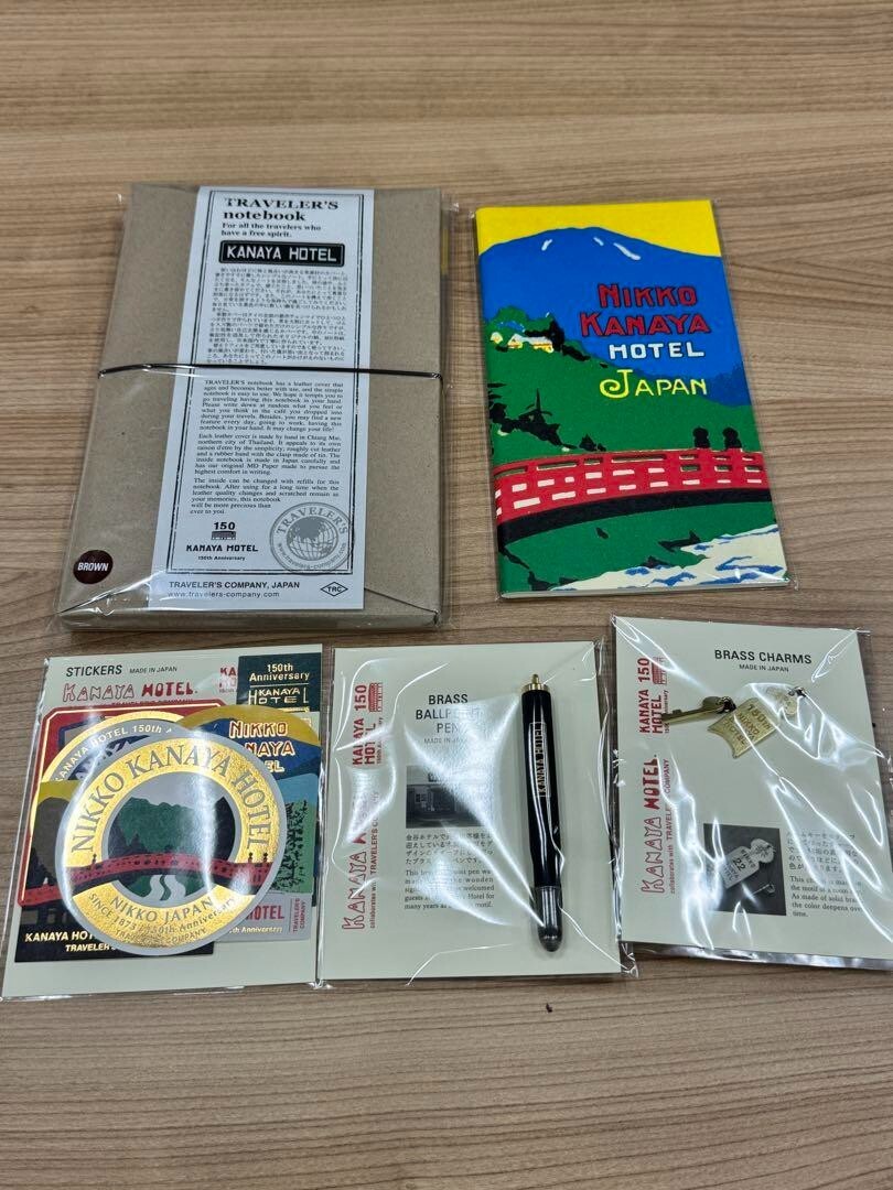 Traveler's COMPANY Notebook Nikko Japan Kanaya Hotel 150th