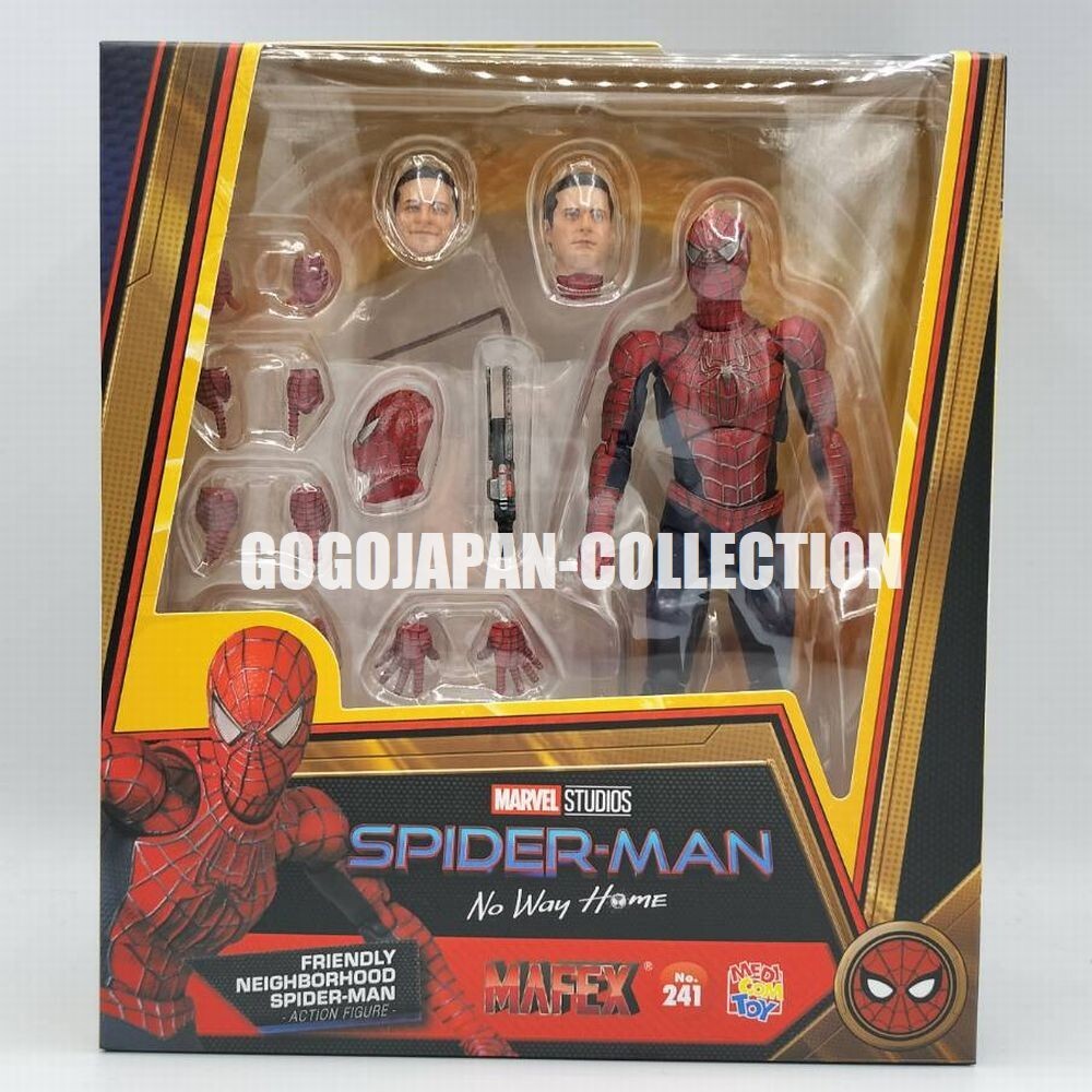 MAFEX No.241 FRIENDLY NEIGHBORHOOD SPIDER-MAN ACTION FIGURE | eBay