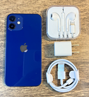 Apple iPhone 12 mini - 64GB - Blue (Factory Unlocked) - Good