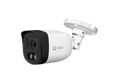 Qsee 5MP 2TB Wired DVR System with 8 Analog Bullet Cameras