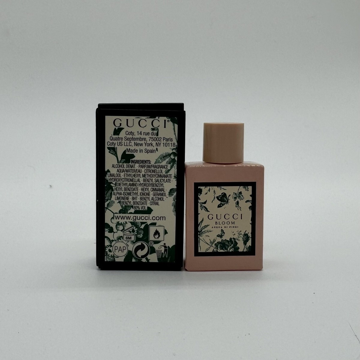 Gucci Bloom Acqua Di Fiori Eau De Toilette 5ML Mini New | eBay