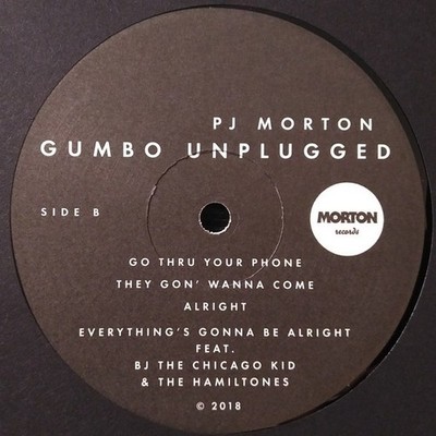 PJ Morton / Gumbo Unplugged 2018 US LP Vinyl Morton Records MR02
