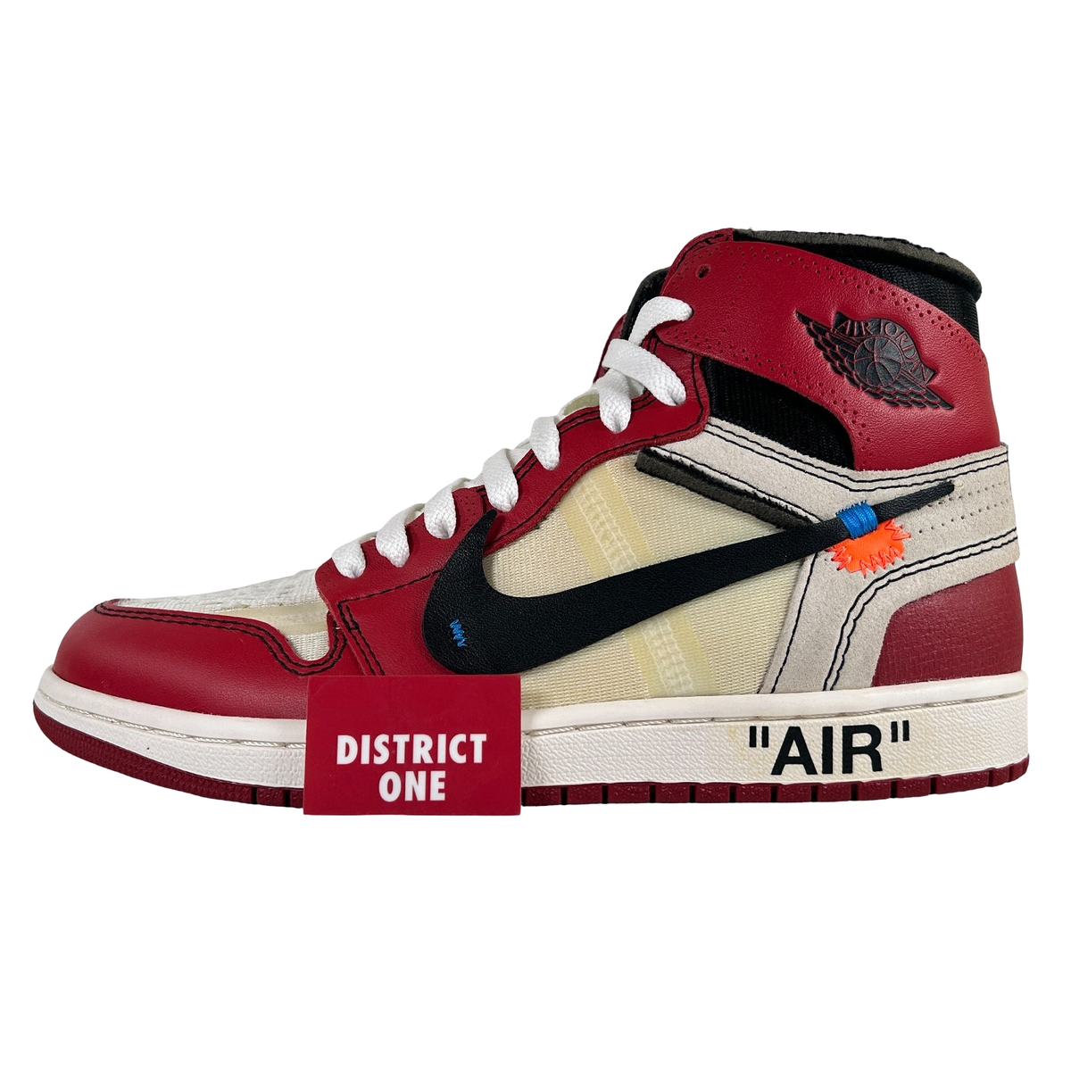 Off White x Air Jordan 1 Retro High OG Chicago - Size 8 - AA3834