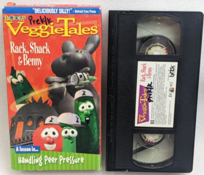 VeggieTales Rack, Shack & Benny (VHS, 1998, Slipsleeve