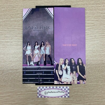 BLACKPINK WORLD TOUR [BORN PINK] CINEMAS CGV SPECIAL GIFT POB