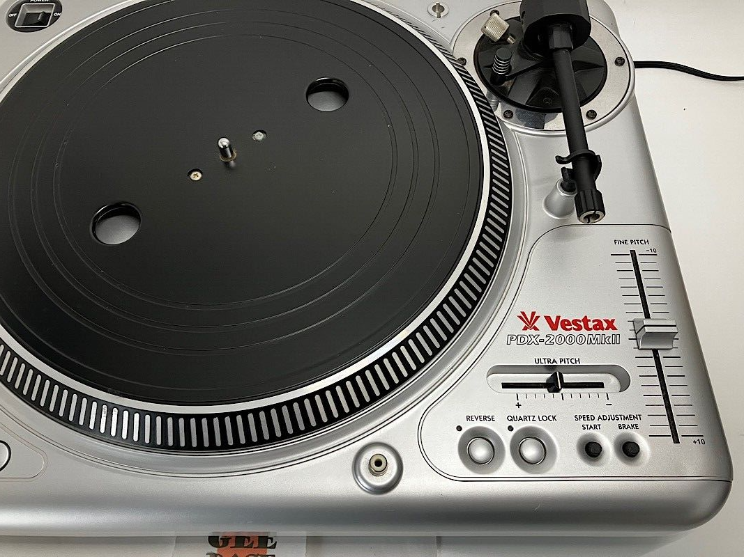 VESTAX PDX-2000 MK2 Direct Drive Turntable Professional Tested