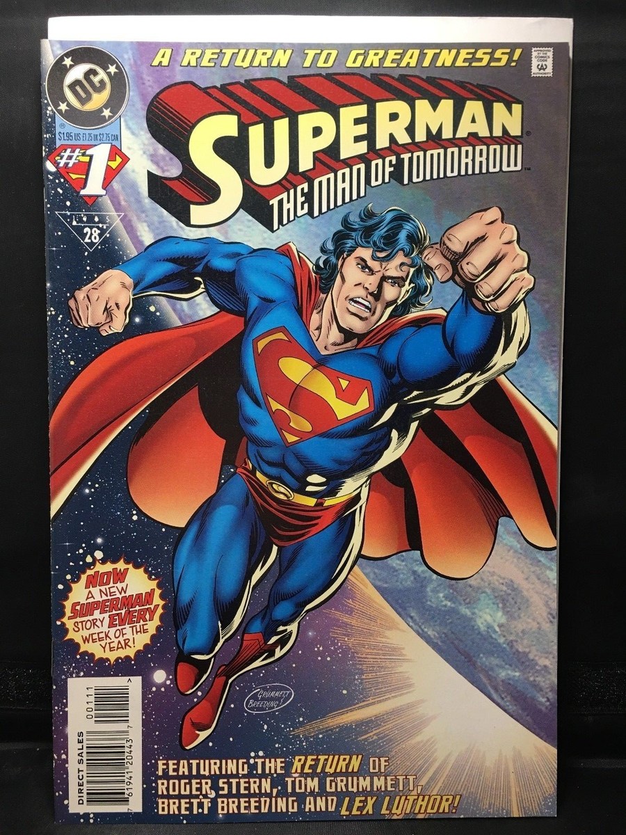 Superman #1 1995 Dc Comic Book Nice Copy! | eBay