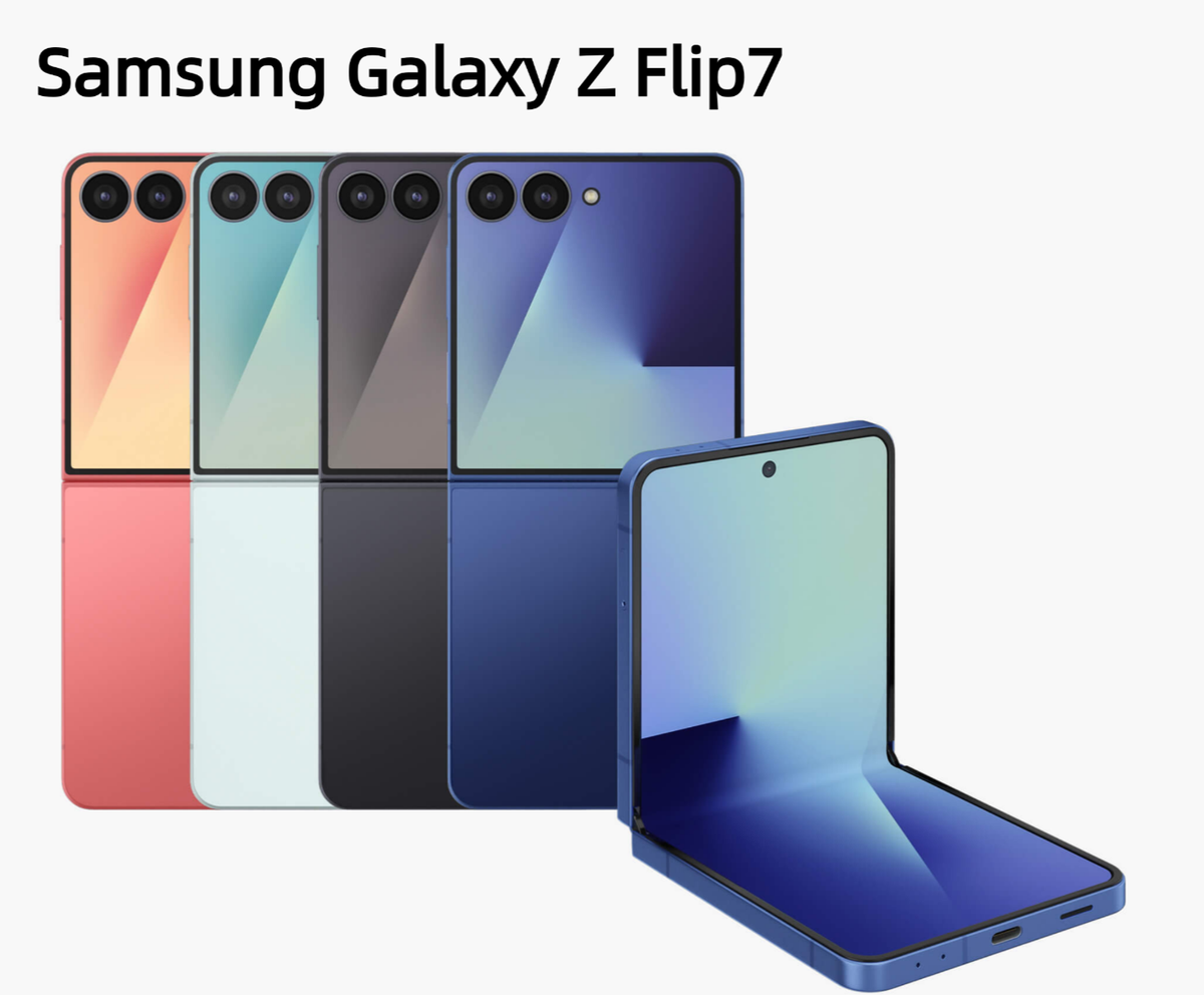 UNLOCKED - 2025 Samsung Galaxy Z Flip7 5G SM-F766U 256GB All