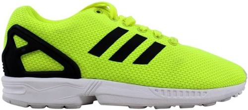 Size 12 - adidas ZX Flux Blue Purple Yellow Suede Leather (AF6303