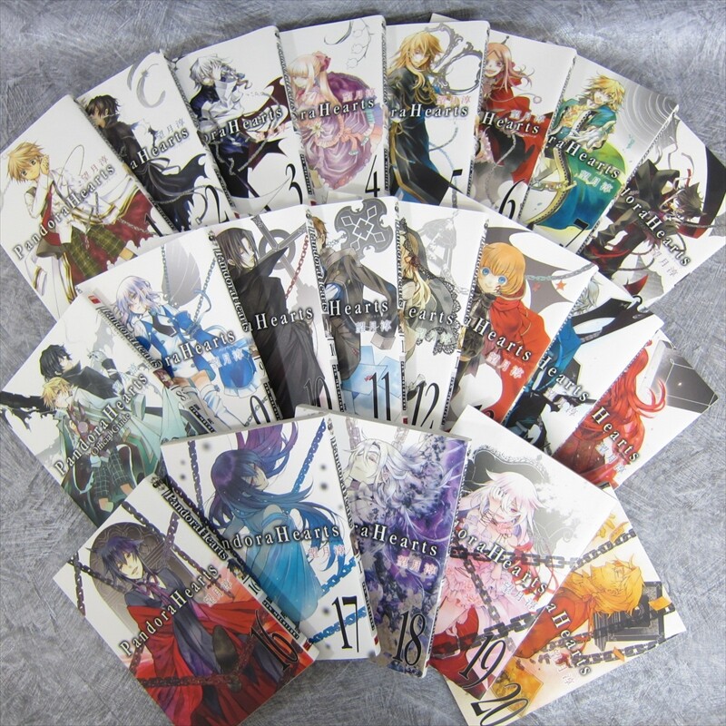 PANDORA HEARTS Manga Comic Complete Set 1-24+8.5+18.5 JUN