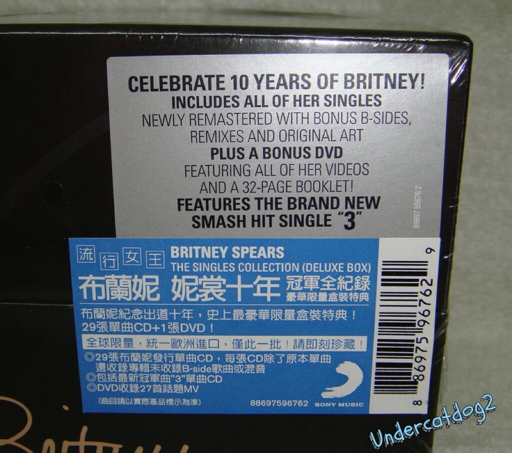 Britney Spears The Singles Collection (Deluxe Box) 29CD+DVD | eBay