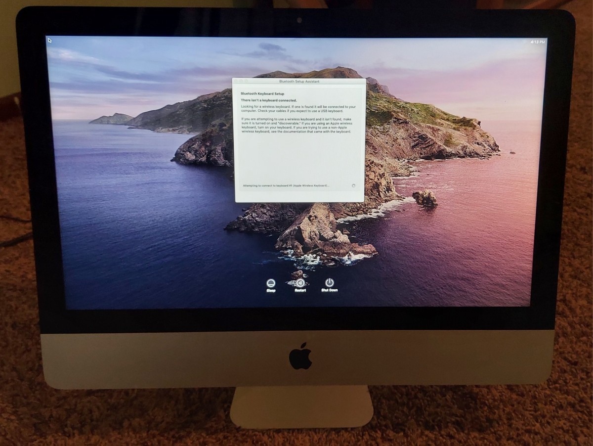 Apple IMac 21.5 Late 2013 Model A1418 Used Without Accessories Or