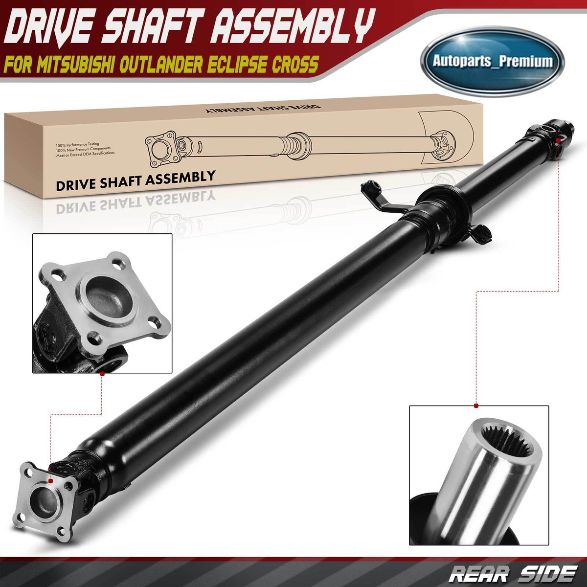 Rear Driveshaft Prop Shaft Assembly for Mitsubishi Outlander Sport