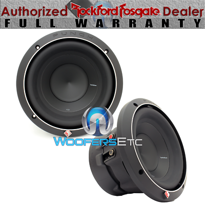 2 ROCKFORD FOSGATE P2D4-8 SUBS 8