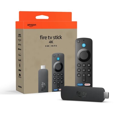 Amazon Fire Tv Stick HD | 4K | 4K MAX Media Player with Alexa