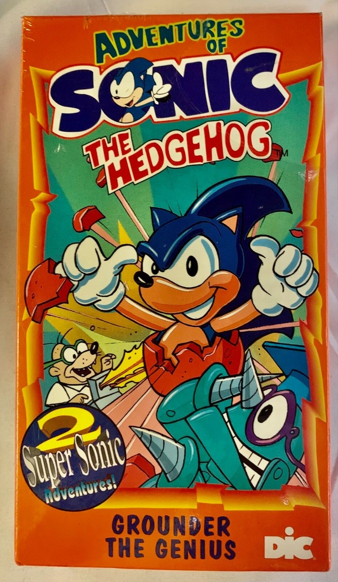 Adventures Of Sonic The Hedgehog: Grounder The Genius VHS, 1994