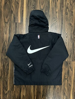 Nike x Ambush Edition NBA Brooklyn Nets Hooded Jacket Tech Black