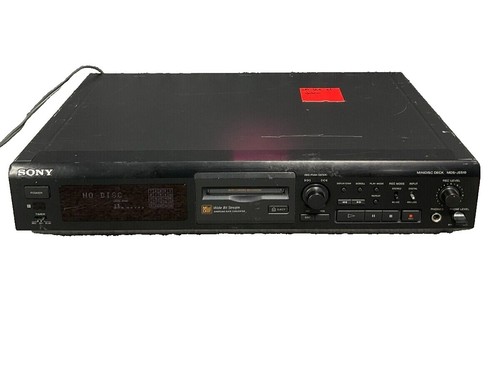 SONY MDS-S37 Minidisc Deck Player Recorder MD optical RCA Japan