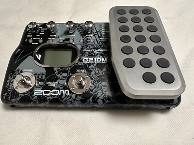 ZOOM G2.1DM Dave Mustaine Guitar Multi Effects Pedal Megadeth | eBay