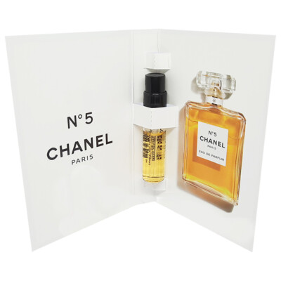 Chanel No 5 .05 oz / 1.5 ml Eau de Parfum Mini Vial Spray | eBay
