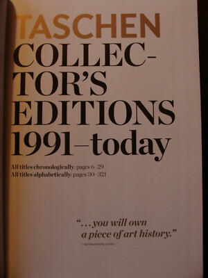Taschen: Complete Collector's Editions 1991-Today (2013, Hardcover