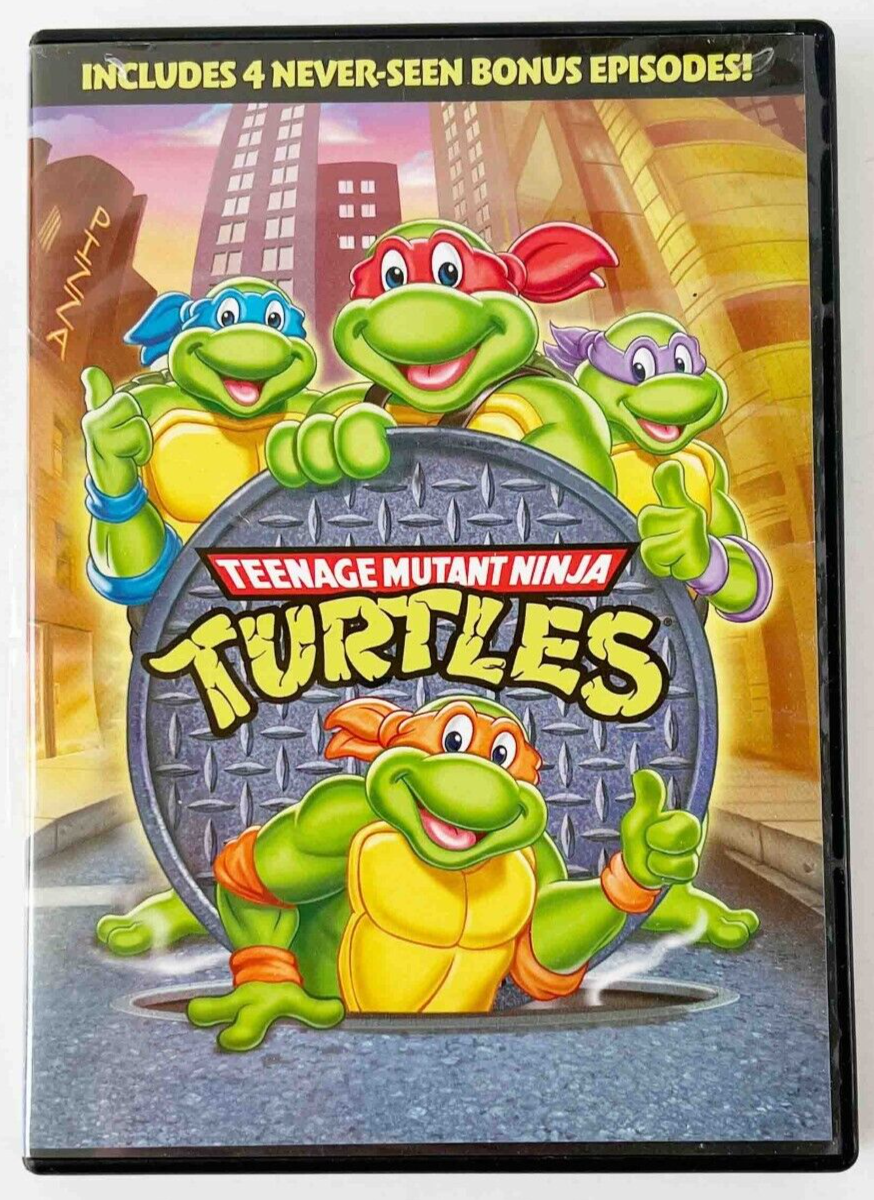 Teenage Mutant Ninja Turtles Original 1987 Cartoon TV Series DVD