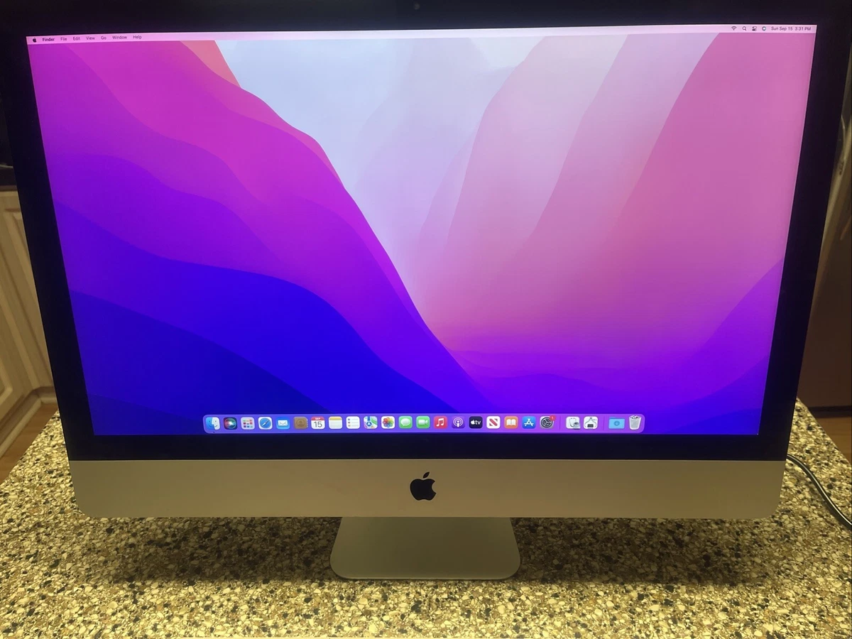Apple iMac with Retina 5K display 2017 Release Year Apple Desktops