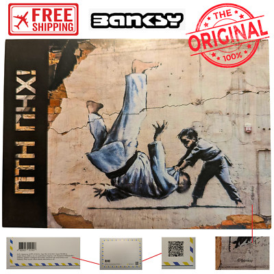 BANKSY / Original Rare Cards / Putin Go FCK / Graffiti in