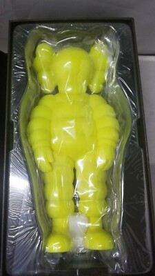 Kaws One What Party Open Edition Yellow Figure 4530956586816| eBay