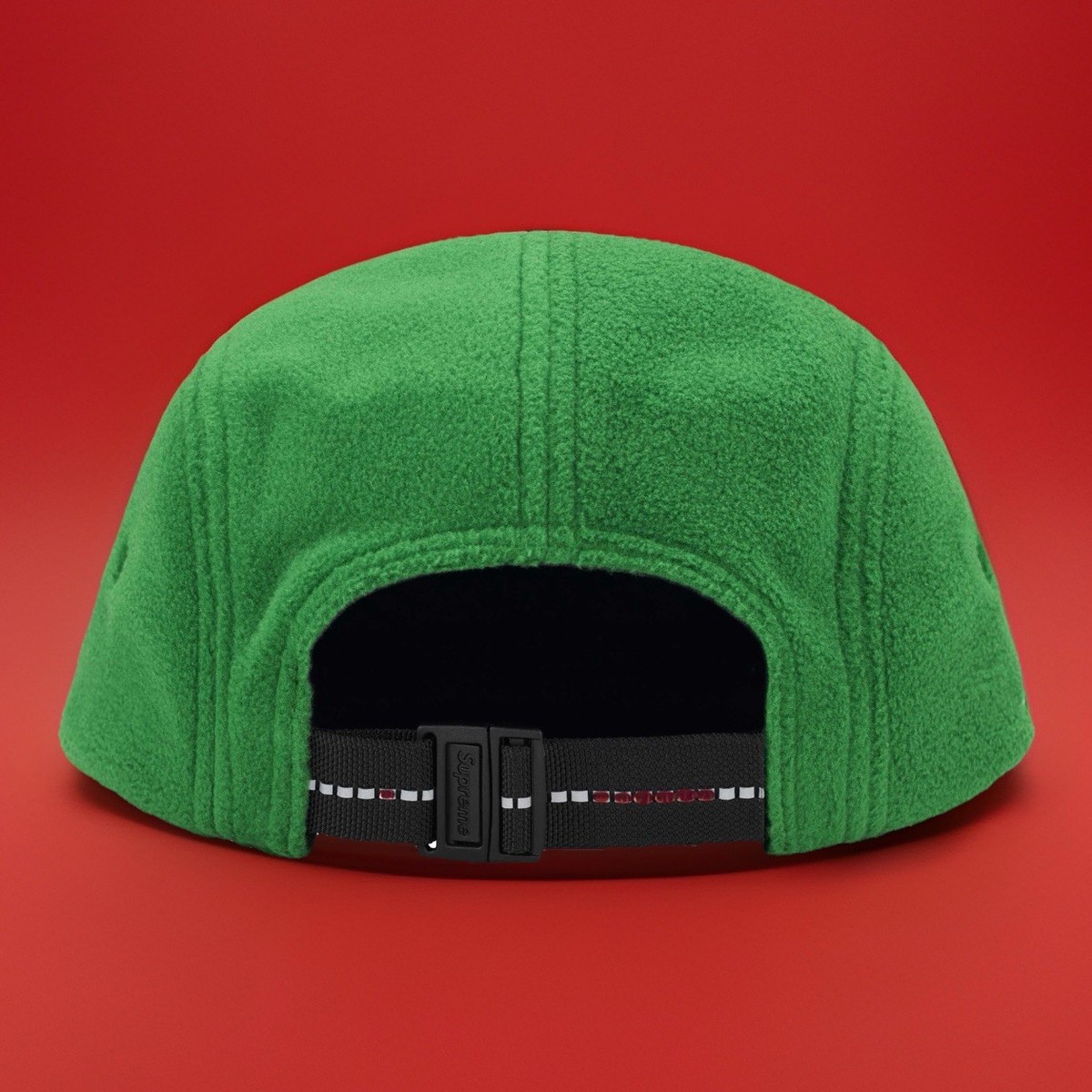SUPREME POLARTEC® Packable Camp Cap W Earflaps • Green Fleece Hat