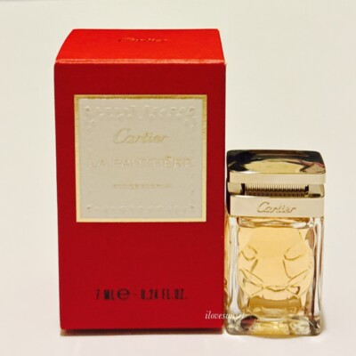 NIB {Cartier} LA PANTHERE Eau de Parfum Miniature - 0.24 fl. oz