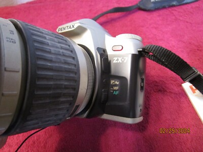 Pentax ZX-7 AF 35mm SLR Camera with 28-80mm Lens With Manual | eBay