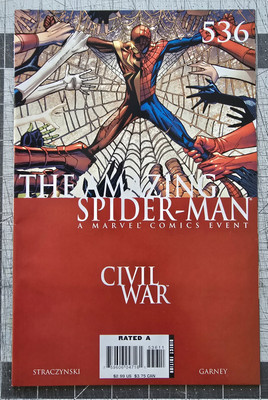 Amazing Spider-Man #536 (Marvel Comics December 2006) Civil War NM
