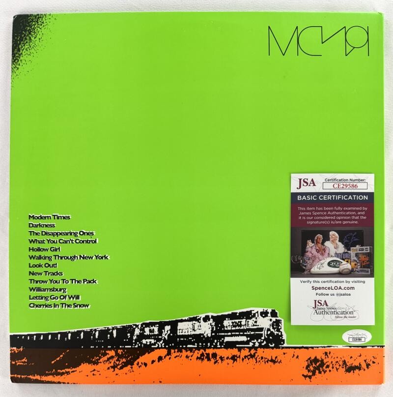 Jeff Ament Pearl Jam +2 Signed Autograph Album Vinyl Record RNDM