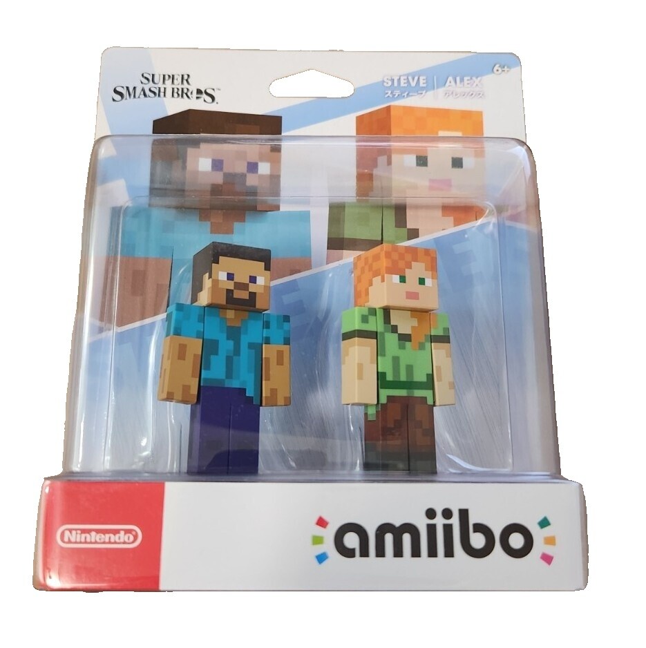 Steve and Alex Amiibo | eBay