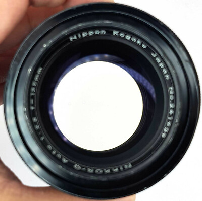 Nikon Nikkor-Q Auto 135mm F/2.8 Nippon Kogaku Lens Non AI